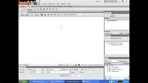 dreamweaver cs6 tutorials for beginners.